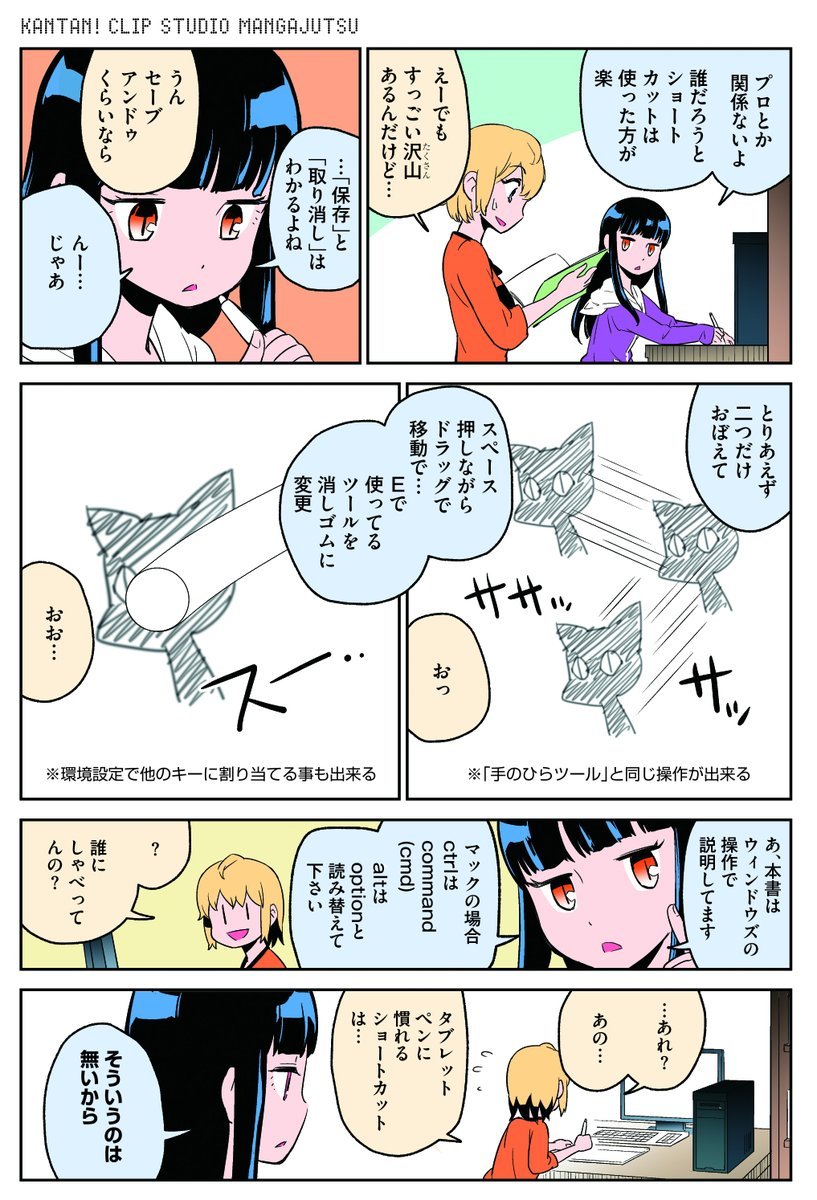 かんたん クリップスタジオ漫画術 かんたん クリップスタジオ漫画術 の試し読みページが更新されました 書籍用に修正 ページ追加されたものがなんと ６７ページまで読めます T Co Waehkcab ４ ２５日発売 Kindle版は現在準備中