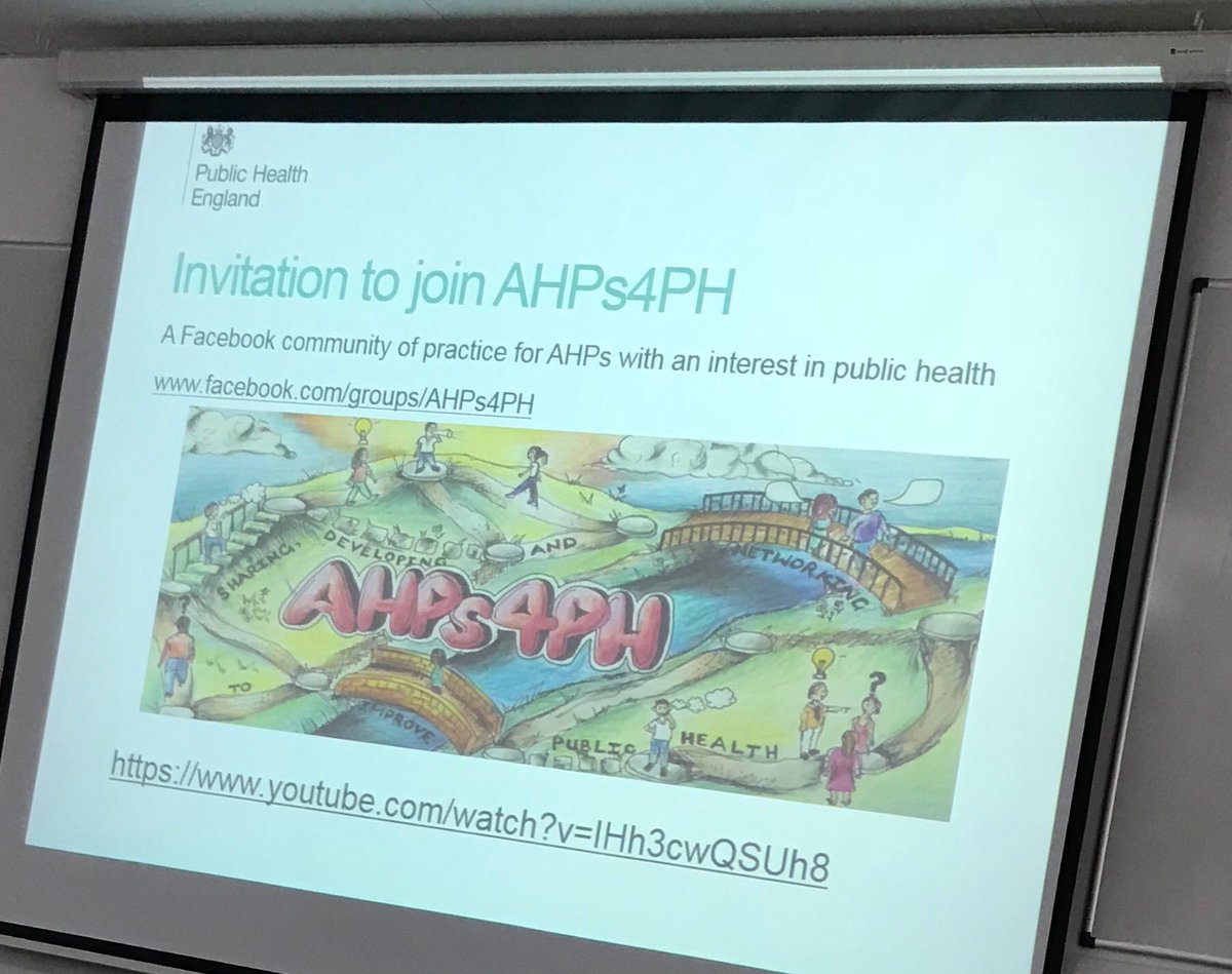 goodyrob's tweet photo. @HindleLinda talking AHP role in public health. Ideally equipped and positioned #PhysioEvent https://t.co/nKCFidy3Rq