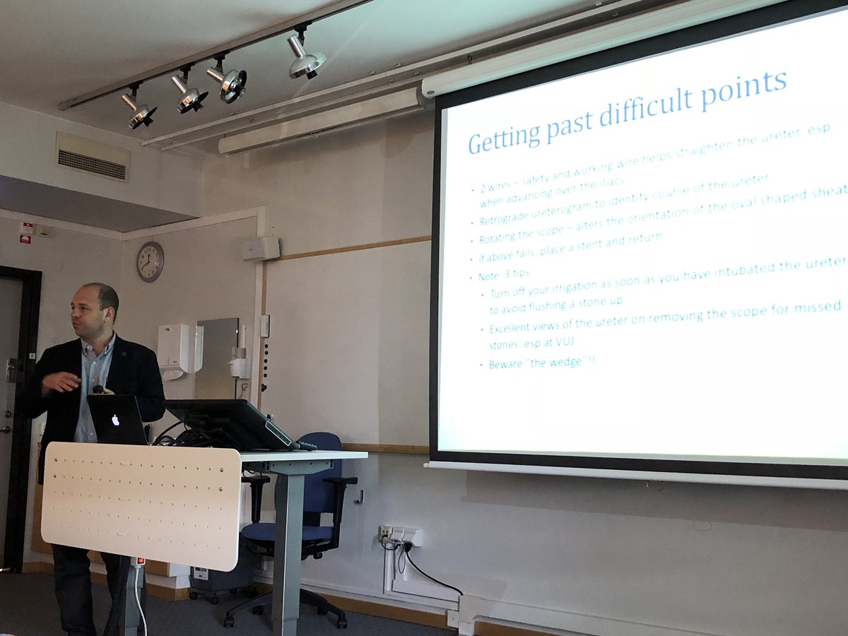 mudhar_hasan's tweet photo. Outstanding talk by @OJWiseman  about tips and tricks in URS #DUST3 https://t.co/WOfBItBPse