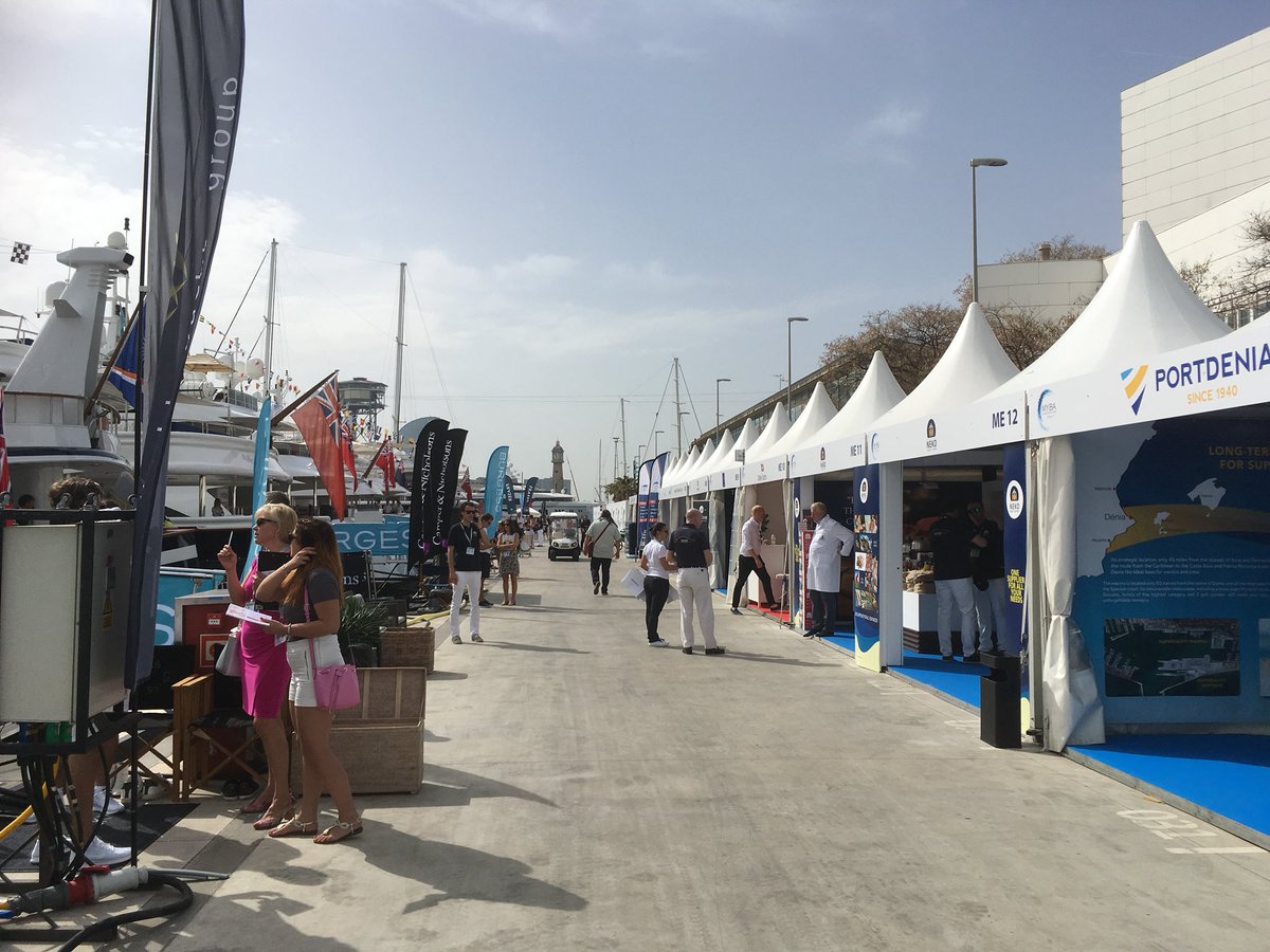 PortDenia's tweet photo. Good morning from Barcelona! If you are here for the #mybashow come and visit us on Stand 13! https://t.co/tsBYD7DbuT
