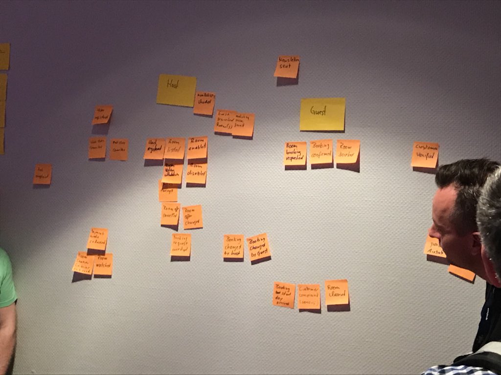 Kristalsoftware's tweet photo. Event Sourcing exercise at #JAX2018 https://t.co/dTd7fO0YkS