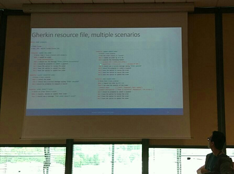 tpluscode's tweet image. And here's the big picture. API resources (incl. #hypermedia) and interactions described in Gherkin. #bdd #wsrest