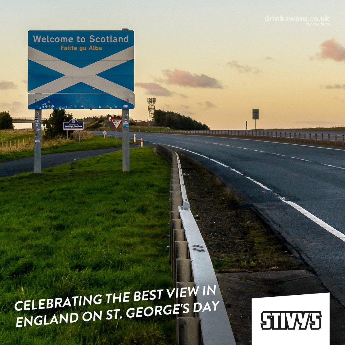 Stivys_'s tweet photo. Not being funny… but it’s true right?! ;)

#stgeorgesday #truth #welcometoscotland 
#sorrynotsorry #England https://t.co/JdBxHrHr47