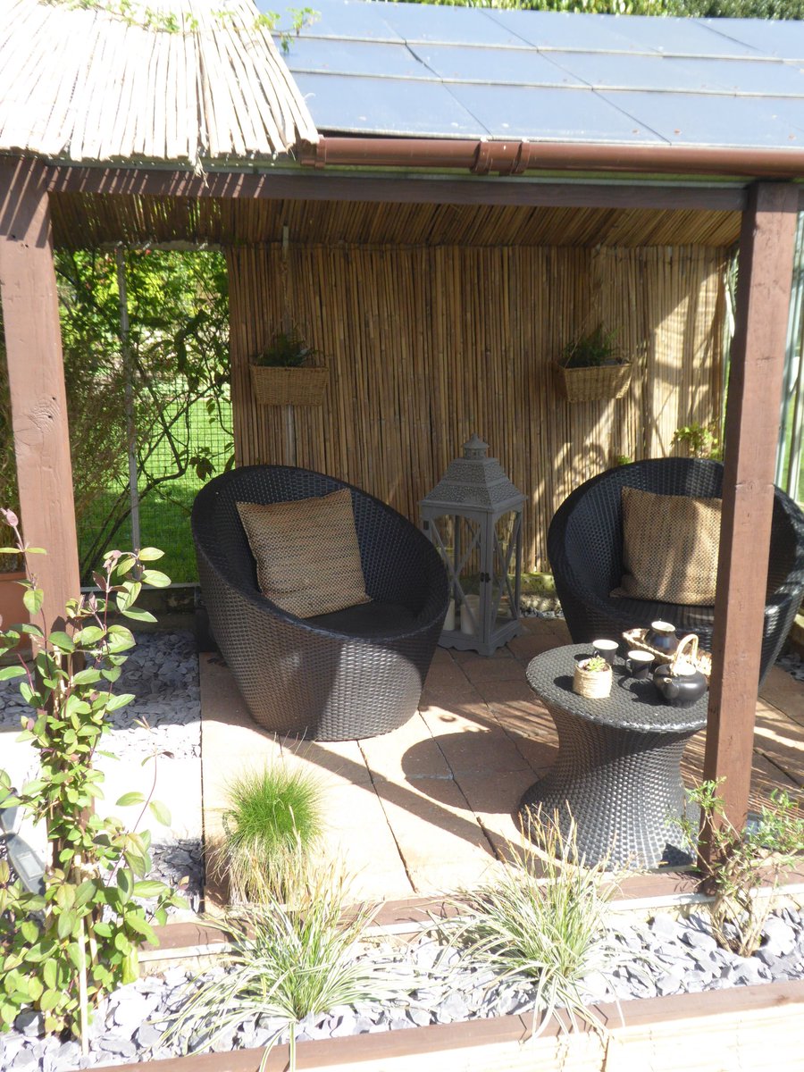 From greenhouse to chicken run and now converted to #Japaneseteahouse #Japan our best project yet!