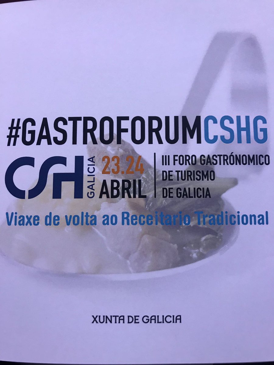 Aprendiendo en #gastroforumcshg !!