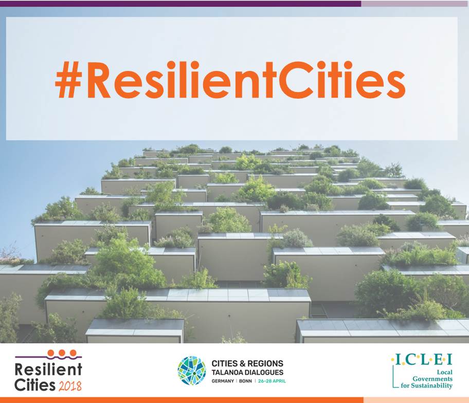 ICLEI_ResCities's tweet photo. Want to be part of our #conference's discussions on Twitter? Don't be shy! Post questions, share experiences, upload pictures &amp; engage with other participants through our official hashtags #ResilientCities, #Cities4Talanoa &amp; #Regions4Talanoa https://t.co/yfGZcdxonD