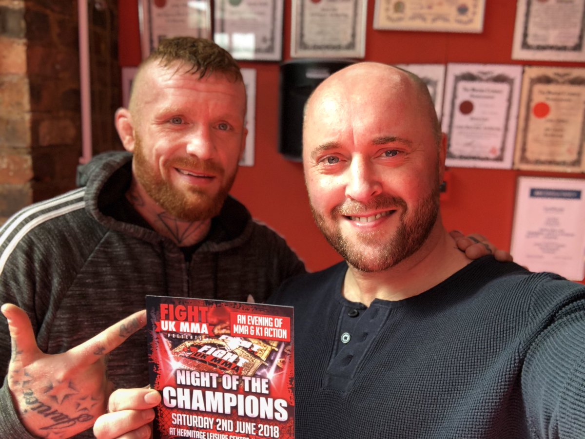 johnnykinch's tweet photo. @FIGHTUKMMA @War_FM_UK @nwm_management @JudoJimmy the time is coming for 'night of the champions' with your host and MC @johnnykinch get your tickets from https://t.co/Eabo6cs27p an evening of MMA and k1 action not to be missed! https://t.co/JWAx90dAaz