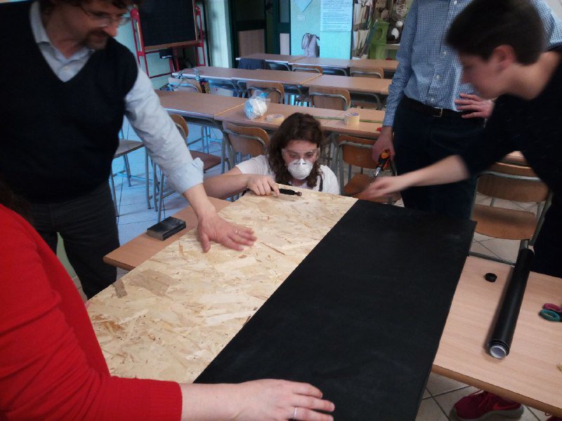 StratoLabBrando's tweet photo. Realizzazione lavagna per progetti StratoLab! - Navigazione interattiva su https://t.co/D2vBsq6p2g presto disponibile! https://t.co/KUVBQR5DzY