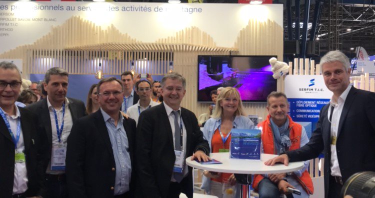 GroupeSERFIM's tweet image. Accueil de @laurentwauquiez sur le salon @MPlanet2018 le Vendredi 20 avril 2018.
Présentation des produits et services @GroupeSERFIM @SerfimTIC #Serpollet et #Caratelli
#MountainPlanet #environnement #amenagement #montagne