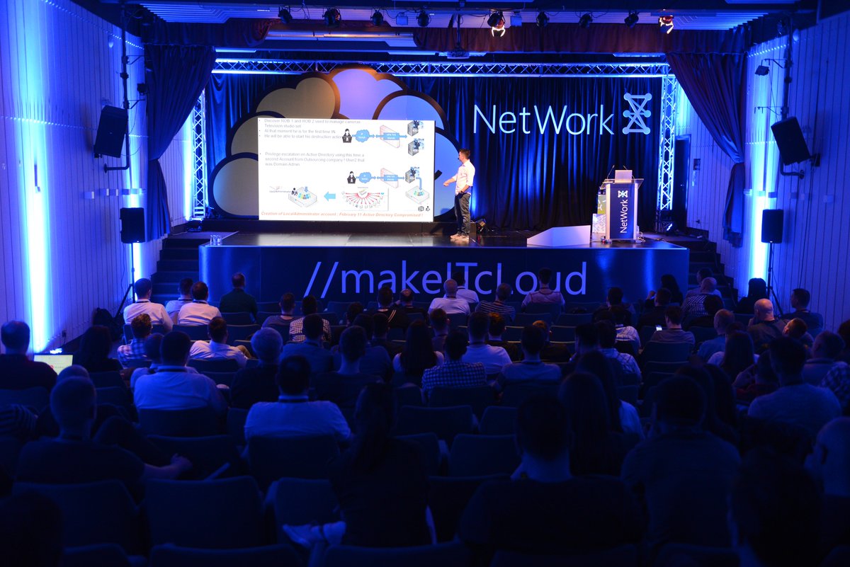 networkbih's tweet photo. So, the question is - Why it’s so easy to get hacked nowadays (obviously, much easier than getting married)? During this presentation our colleague Vladimir Mutić tried to mark some of the most common security risks and problems #msnetwork8 #makeitcloud #microsoft https://t.co/5tzaqBObHl