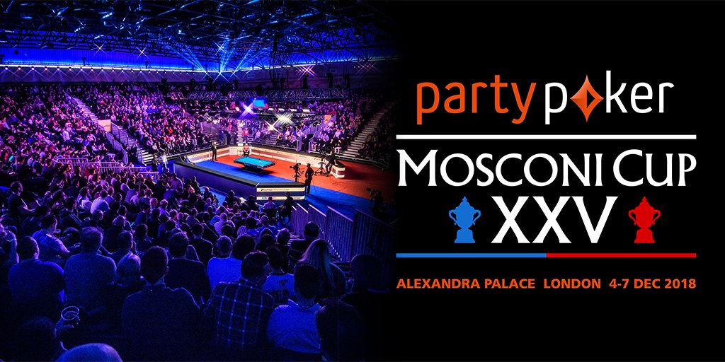 MatchroomPool's tweet photo. We are delighted to announce @partypoker will continue their #MosconiCup title sponsorship until 2020. Read the full story here: https://t.co/F7nFtZlekq https://t.co/F505j8F67G