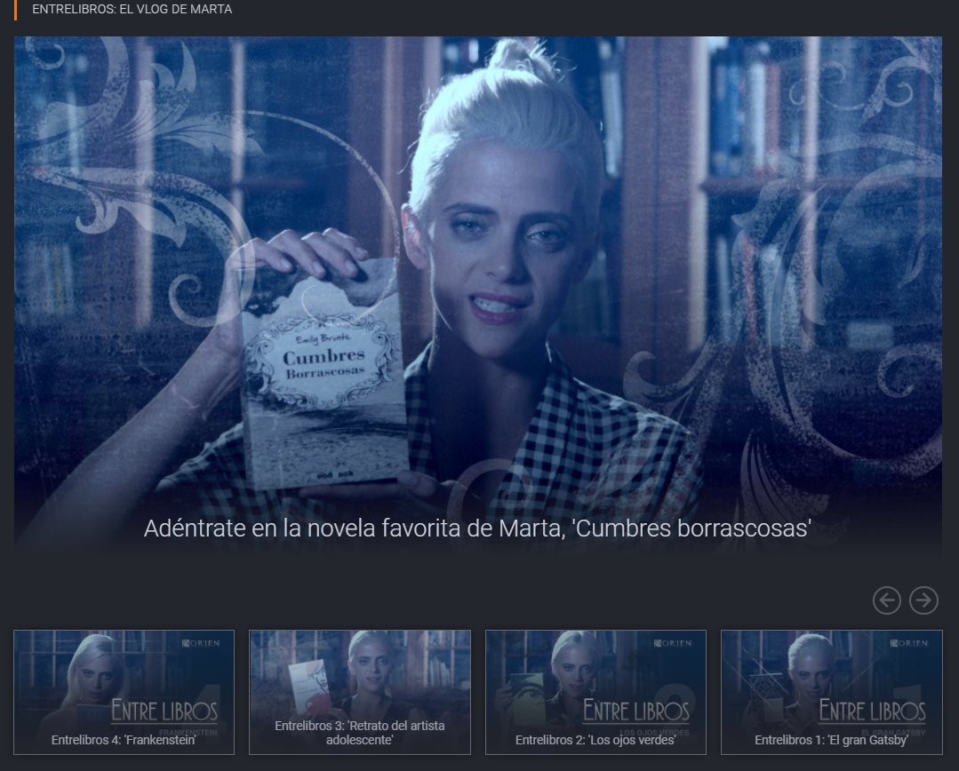 De 'Cumbres borrascosas' a 'El Gran Gatsby'. El universo transmedia de <a href="/dorienlaserie/">Dorien</a> está lleno de razones para celebrar el #DiaDelLibro Descubre el vlog de Marta (<a href="/GmezMacarena/">Macarena Gómez</a>) en Playz. #FelizLunes rtve.es/playz/dorien/