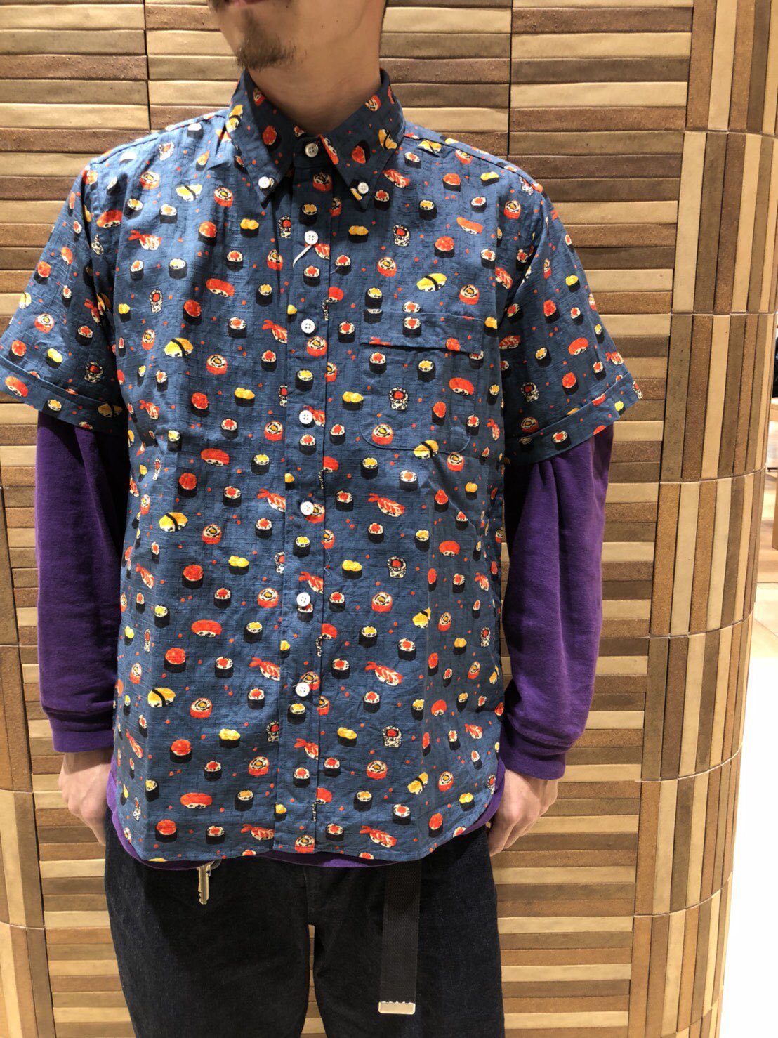 Beaver名古屋 The Sharkey S Gallery 寿司柄のシャツ入荷しました 7 800 Tax Size M L Xl Col Navy White T Co N7yeawcrcv Twitter