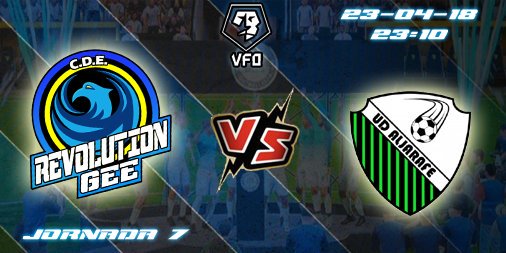 Revolution_CD's tweet photo. Empezamos nueva semana de liga @VFOspain, intentaremos llevarnos los 3 puntos esta noche a las 23:10 contra @UDAljarafee. #gorevogee https://t.co/1238Qu8cTr