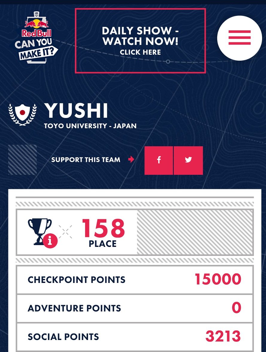 yushi2018's tweet photo. YUSHIは19日に無事帰国しました🇯🇵結果は158位でした。やはり世界から集まるクレイジーな逸材はクレイジーをはるかに越えてました…😵私達は芸も持たない至って普通の大学生でしたが、期間中増え続けるソーシャルポイントの数に支えられました。たくさんの応援本当にありがとうございました！！ https://t.co/Qz8mSf7TXI