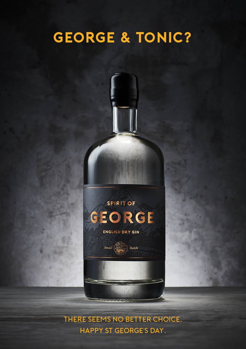 George... putting the G into G&amp;T
#StGeorgesDay #spiritofgeorge #gin #ginandtonic #cheshire #nepalesebotanicals