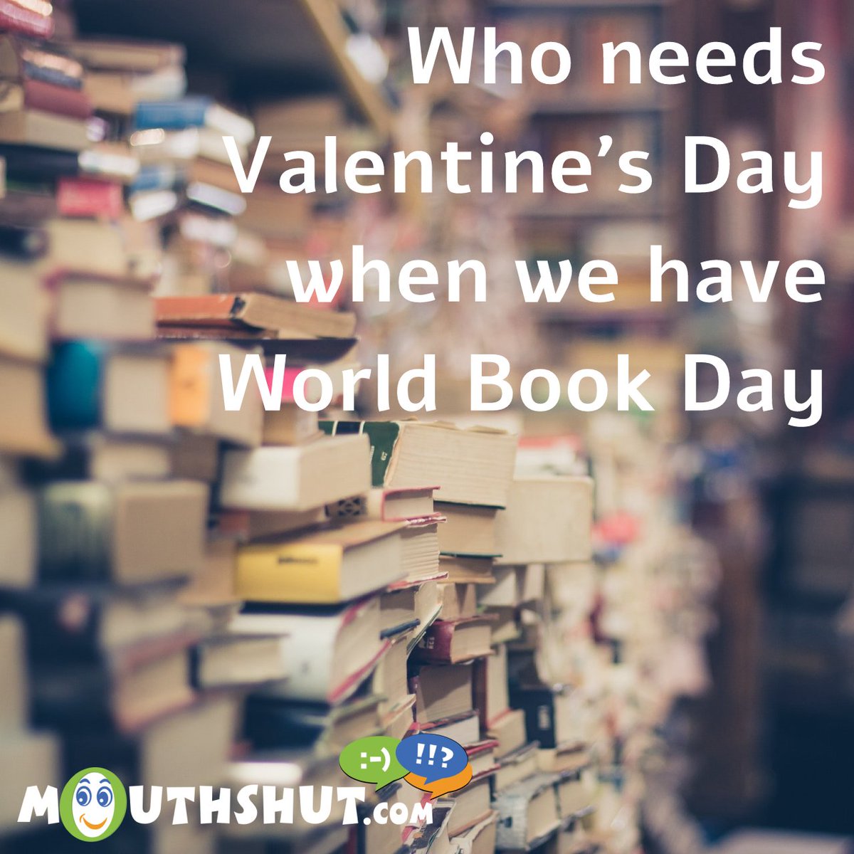 MouthShut's tweet photo. Who needs Valentine's Day, when you have World Book Day!
Review your favourite book NOW! https://t.co/61IjAv0V5v
#mouthshut #OnlineReview #WriteReview #ReviewWebsite #Share #WriteShareWin #worldbookday #bookday #books #read #learn #booksarebae #letsread #lostinpages #booksarelife https://t.co/iJrlsWouq0