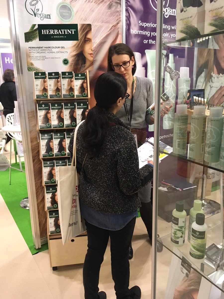 Visit <a href="/HerbatintUK/">HerbatintUK</a> at the Natural Organic trade show today in the Beauty area Stand C30. Lots of samples of Organic #Herbatint Moringa Shampoo and Conditioner <a href="/NatProductsShow/">Natural & Organic Products Europe</a> <a href="/NatProducts/">Natural Products News & Natural Beauty News</a> #vegan #organic