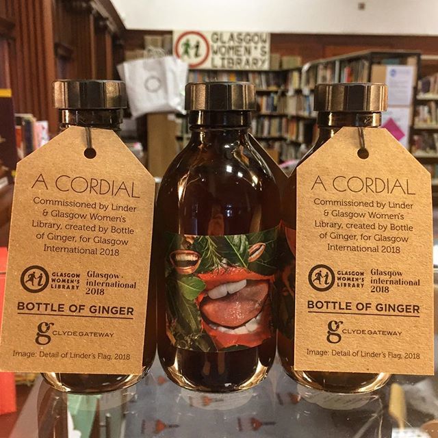 As part of Bower of Bliss: Linder’s Flag and Film for @gifestival, we commissioned a special cordial that was created by local company <a href="/bottleofginger/">bottle of ginger</a>. The cordial was crafted from ancient herbal remedies that served as inspiration for Linder’s work. 
#G… ift.tt/2K36wCt