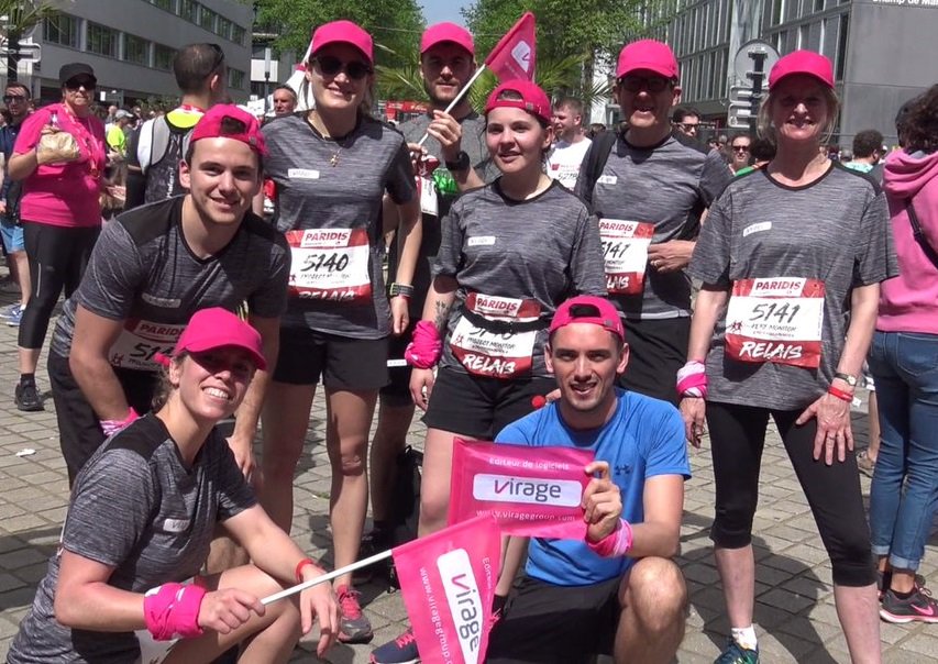 fredmono's tweet photo. Bravo à nos deux supers équipes #ProjectMonitor et #PerfMonitor de @viragegroup qui terminent le #MarathonNantes en relais en 3h38 et 3h45 et à Nicolas qui courait le semi. Et le tout sous un superbe soleil avec un public top ! https://t.co/Xht2cw99wF