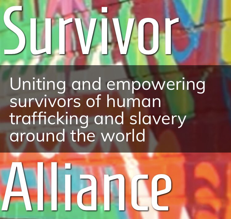 The future of antislavery leadership starts today! survivoralliance.org. We’re excited to partner on the new #SurvivorAlliance, a global network of survivor leaders that focuses on leadership development &amp; capacity building - ensuring survivor voices are central to antislavery