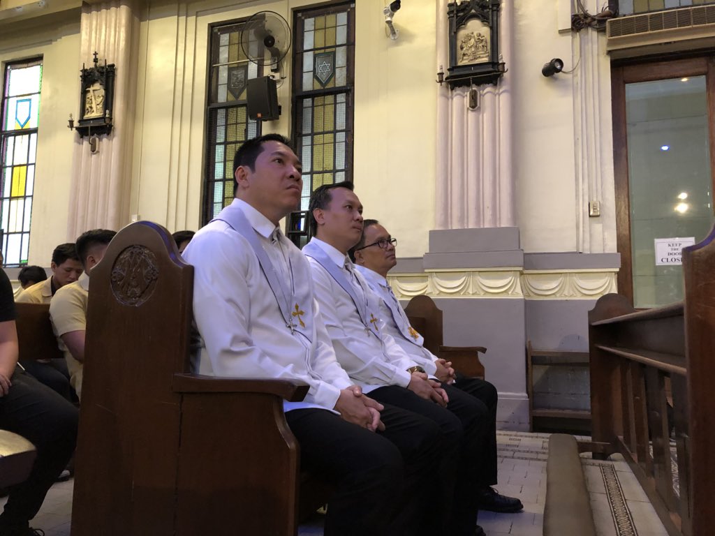 ustipeasc's tweet photo. FUSION:
Converging Minds.
Unifying Individuals.
Day 1: The Parade of Festivals
There’s no better way to kick start this week with a Eucharistic Celebration presided by IPEA’s very own Regent/Director, Rev. Fr. Jannel N. Abogado, O.P., DTPS.
#IPEAWeek2018
#InvolveYourself https://t.co/jisHNDcHob