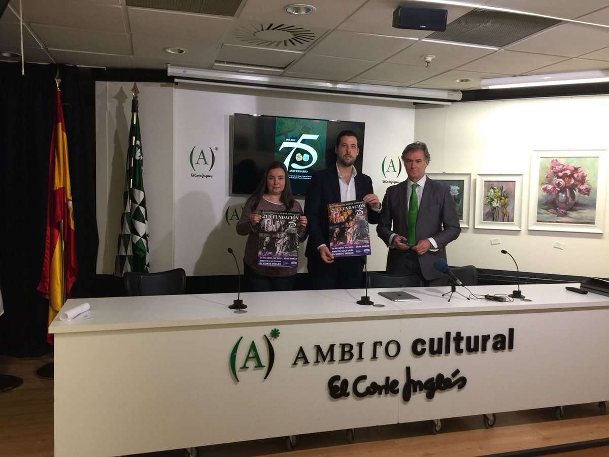 HdadDescendBjoz's tweet photo. ACTUALIDAD | Con motivos de los actos del 75 Aniversario de la Hermandad, hoy se ha celebrado una rueda de prensa en @ambitocultural donde se han detallado los actos que se van a celebrar durante esta semana a tal efecto. Además de la presentación del cartel https://t.co/nUK5QfgG65