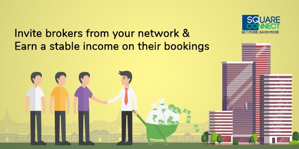 SQCOnnect_App's tweet image. Refer and make your own channel partner network. Earn extra income for yourself on their bookings.  Download app -  xaw98.app.goo.gl/XwD9 to know more. 
Do not forget to use Referral Code TWEET23 for exclusive offers. #ChannelNetwork #ExtraIncome #ExclusiveProperty