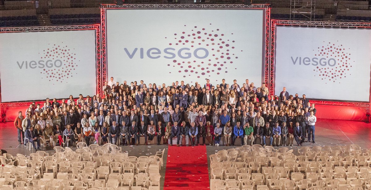 En Viesgo tenemos cuatro valores fundamentales: Liderazgo, Responsabilidad, Excelencia e Innovación. El quinto intangible es, indiscutiblemente, el equipo humano que los hace realidad. ¡Gracias a todos!
