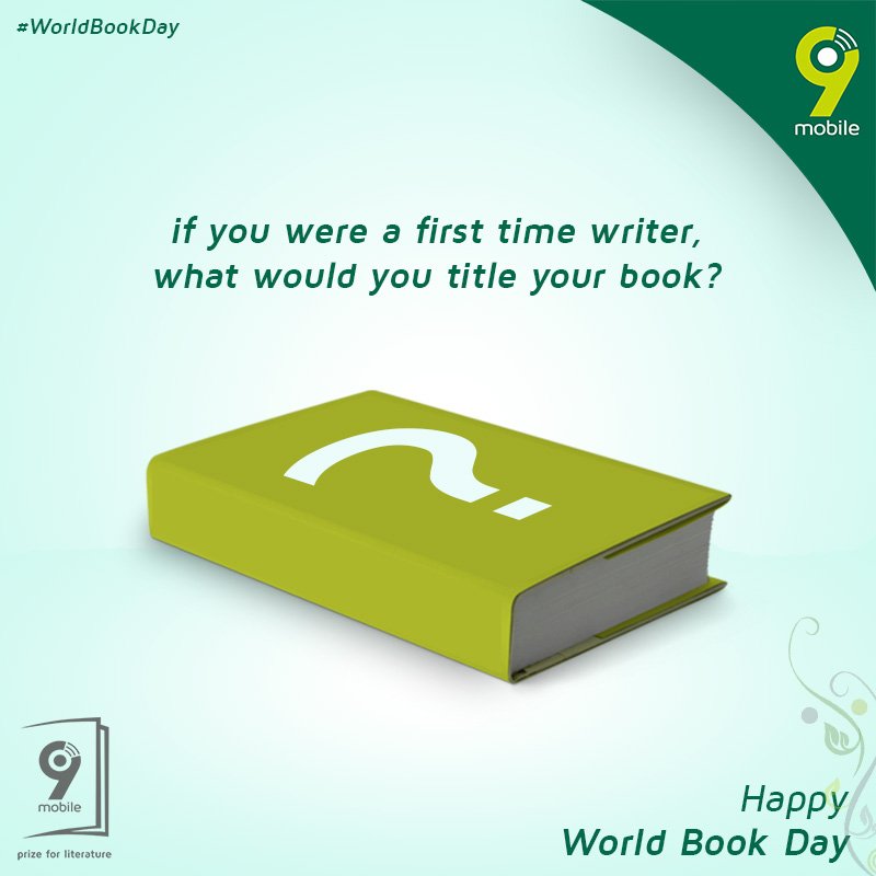 T2mobilengCare's tweet photo. Today a reader, tomorrow a leader. Happy #WorldBookDay; celebrating authors, illustrators, books and (most importantly) the reading culture. Keep reading; keep learning #9mobilereads #9mobileCares #MondayMotivation RT to #InspireGreatness #9mobilePrizeforLiterature https://t.co/L6P6pKaUTQ