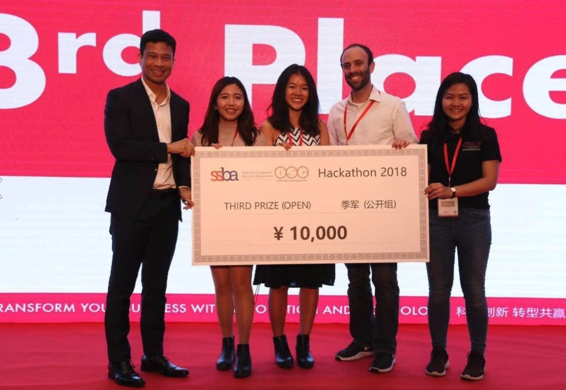 RikaiLabs's tweet photo. Great weekend with #Shanghai -Singapore Business Forum x #Hackathon 2018! We are honoured to place 3rd with our chatbot #marketing solution for @dunkindonuts For more info on what our #chatbots can do for you, visit https://t.co/mVM7lbRBtc or https://t.co/1kgT1PWSMY https://t.co/2uxNdpL8pR
