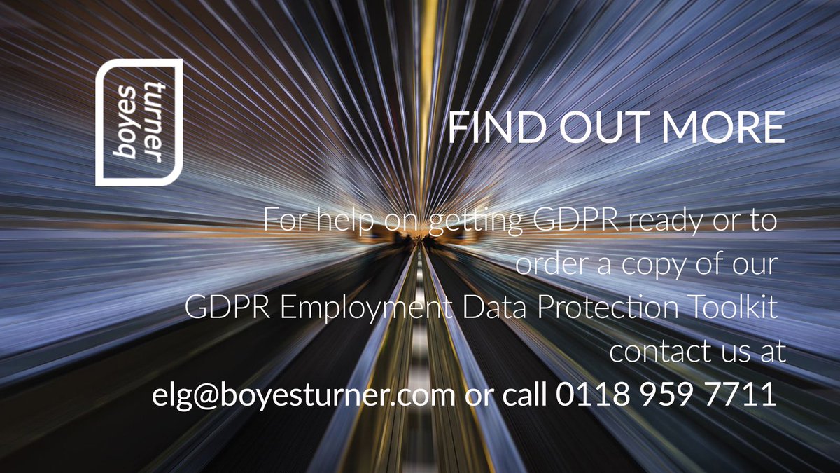 boyesturner's tweet photo. Andrew Whiteaker, Director in our employment team, discusses how HR can get GDPR ready in this new video...https://t.co/vV7gfw2kUz #getGDPRready #GDPR #May25 #ukemplaw https://t.co/WdofG0qRBn