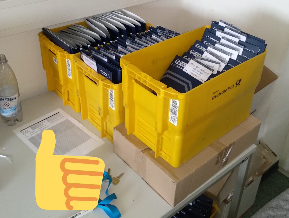 PhHauser's tweet photo. #ENERDAY2018 @tudresden_de preperations are almost done! https://t.co/d0cDX5DzhQ