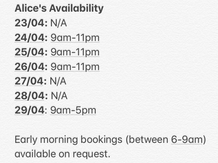 TheAliceGrey's tweet photo. Better late than never, right? Behold, this week’s availability in #Melbourne. You can find me on @ScarletBlue9 and @CrockorLive ❤️

📱(SMS): 0487031061
💌: alicegrey@ProtonMail.ch

#alicegrey
#crockorclassifieds
#outcallsonly
#alicedoesrosters https://t.co/10zK6azKX7