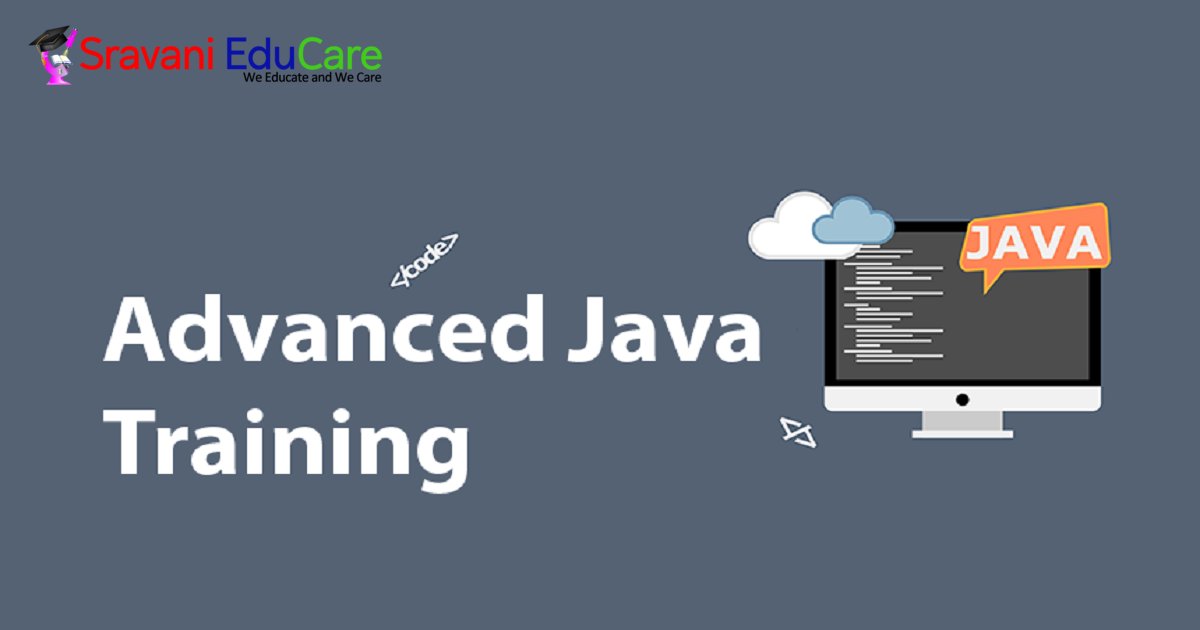 SravaniEducare's tweet image. Best Advanced Java Training Center in Dilshuknagar, Hyderabad
Course Offered by Sravani Educare Educational Services
#AdvJavaTraining #AdvancedJavaCoaching #JavaProfessionalTraining
Contact Us: 040 - 40206686 +91 86868 38305, +91 86862 68585
Website Url: sravanieducare.com