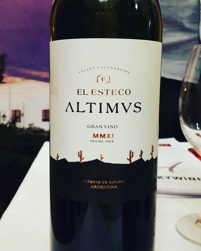 DillGravlax's tweet photo. Another malbec on wine monday.
Altimus 2011 from bodega El Esteco in Calchaquies valley in Argentina.
@bodegaelesteco #malbecwine #malbec #redwine
#winelover #winegeek #wein #vin #winepic #wine #wineporn #sommelier #winetasting #learningaboutwine #wineeโฆ https://t.co/aJ0C1bypLk https://t.co/LFxxEOVGY6