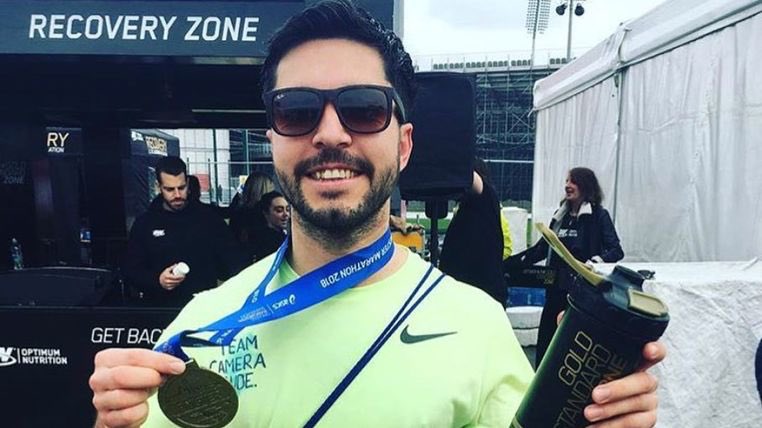 tyronepinnock's tweet photo. RIP young man rest easy Masterchef contestant Matt Campbell dies aged 29 after London marathon https://t.co/1Vm0HjNO58 https://t.co/jVxmiNWsgM