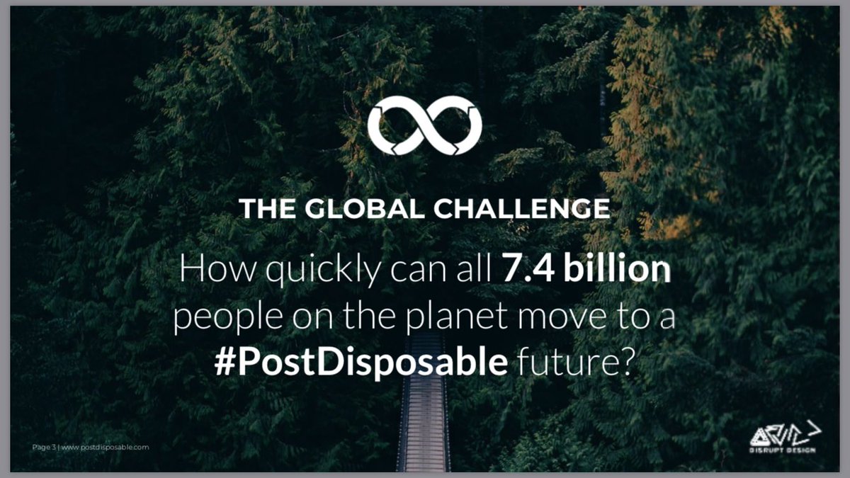 aqueraltf's tweet photo. So much looking forward to participate at the #PostDisposable workshop created by @unschools and @kaospilots ! ACTION❗️🔆🔛💭💡
#zerowaste
#systemsdesign
#redesign
#SDGs
#GlobalChallenges
#Environmentalissues
#BreakFreeFromPlastic
#CreativeMinds
#NoPlanetB
News 🔜 https://t.co/4XT3vhjKz6