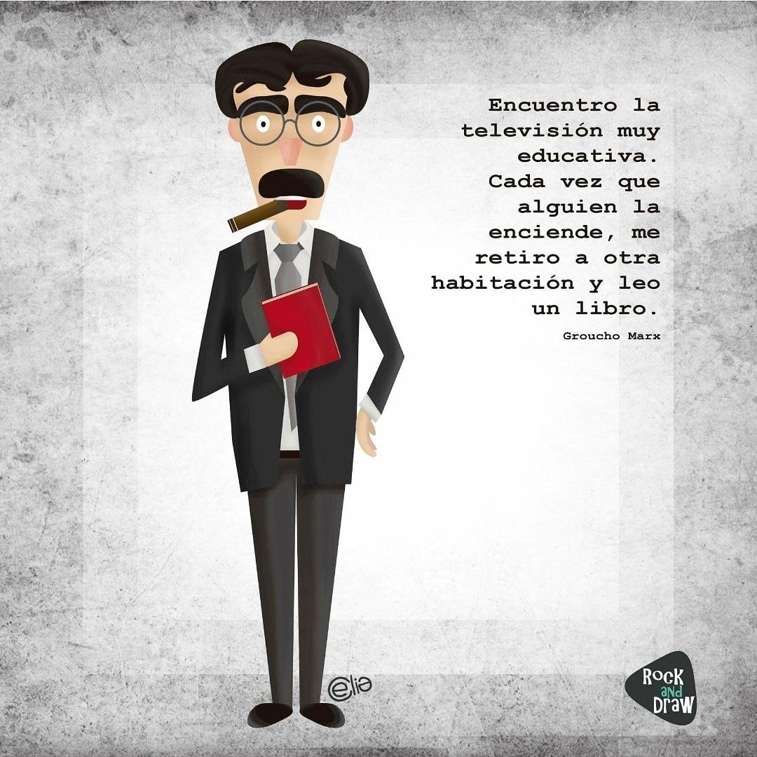 RockAndDraw's tweet photo. Feliz #DiaDelLibro https://t.co/UJQF99mluu