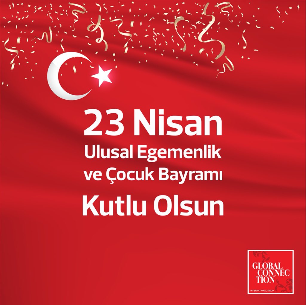 GCMediaGroup's tweet photo. 23 Nisan Ulusal Egemenlik ve Çocuk Bayramı kutlu olsun 🇹🇷 https://t.co/l8CrRKoVOl