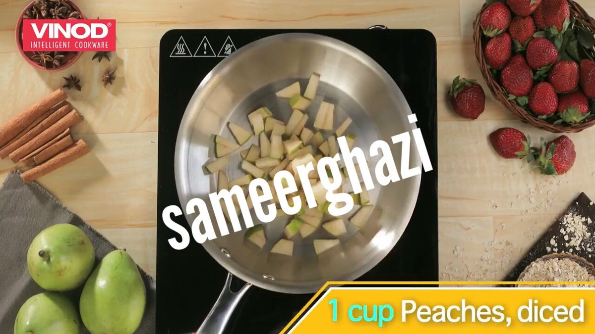 sameerghazi11's tweet image. Q2.
Answer-
🔸Peach
🔹Strawberries
🔸Castor Sugar
🔹Star Anise
🔸Cinnamon Sticks.
#OatsandCoconutPancake
#CookwithVinod
Join @Vinod_Cookware 
➖➖
@INDRANILRAJU @gagan_response @its_sam111 @niharikaverma22 @PratikSingh_ @evaswani @Vansheeta11 
➖➖