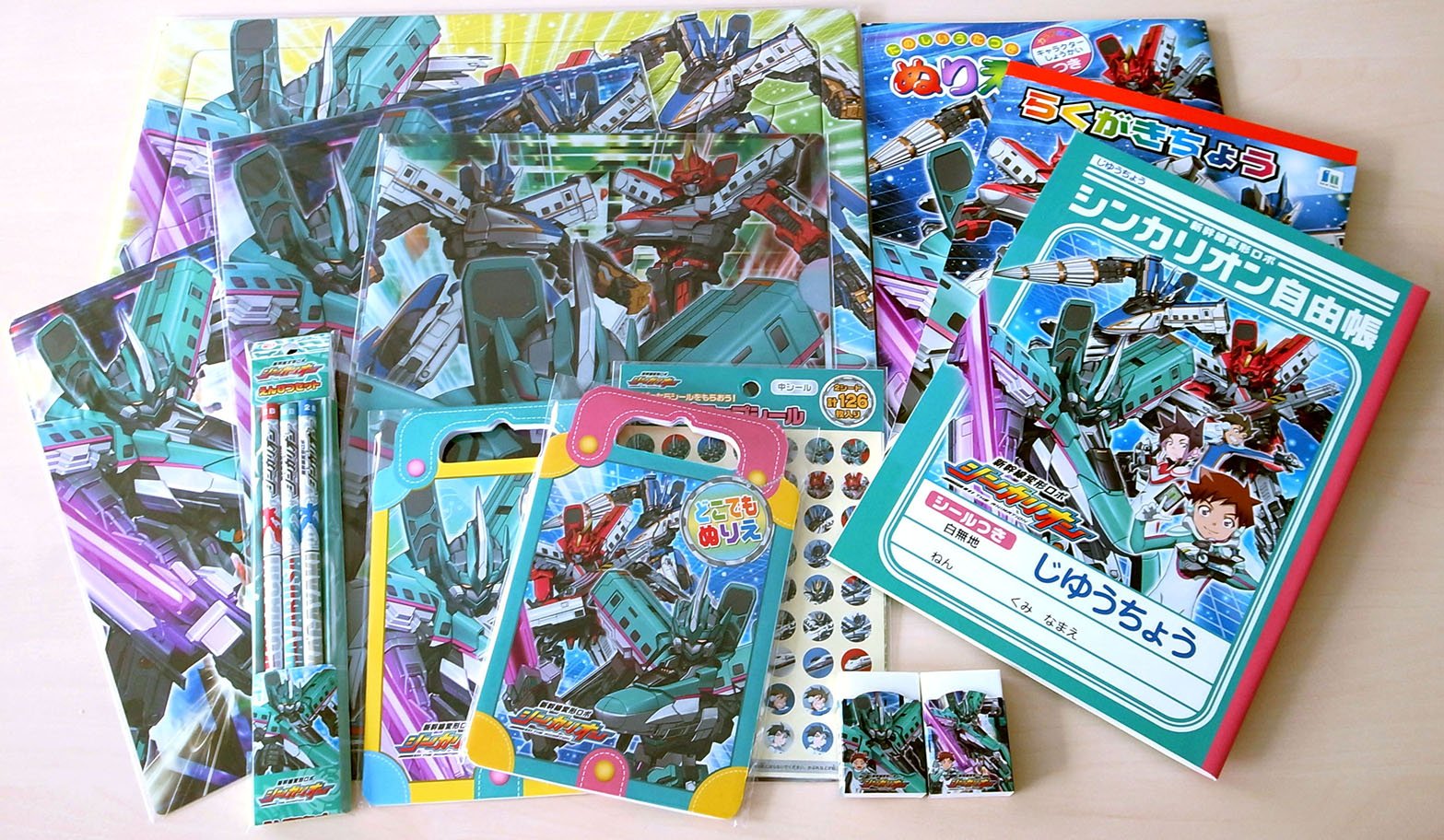 新幹線変形ロボ シンカリオンz 公式 グッズ情報 シンカリオン公式サイトのグッズページを更新しました 多数の シンカリオン文房具が登場です T Co Oesjemrsvh シンカリオン