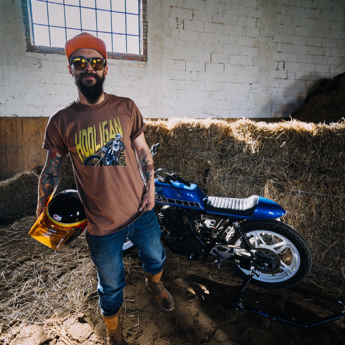 RottenRatApp's tweet photo. Boys will be boys🤘Hooligan racing in da house🏁🏍💨 check our hat rad tee now: https://t.co/zZNz6gIHUp #flattrack #hooliganracing https://t.co/Hcygy9N2bz