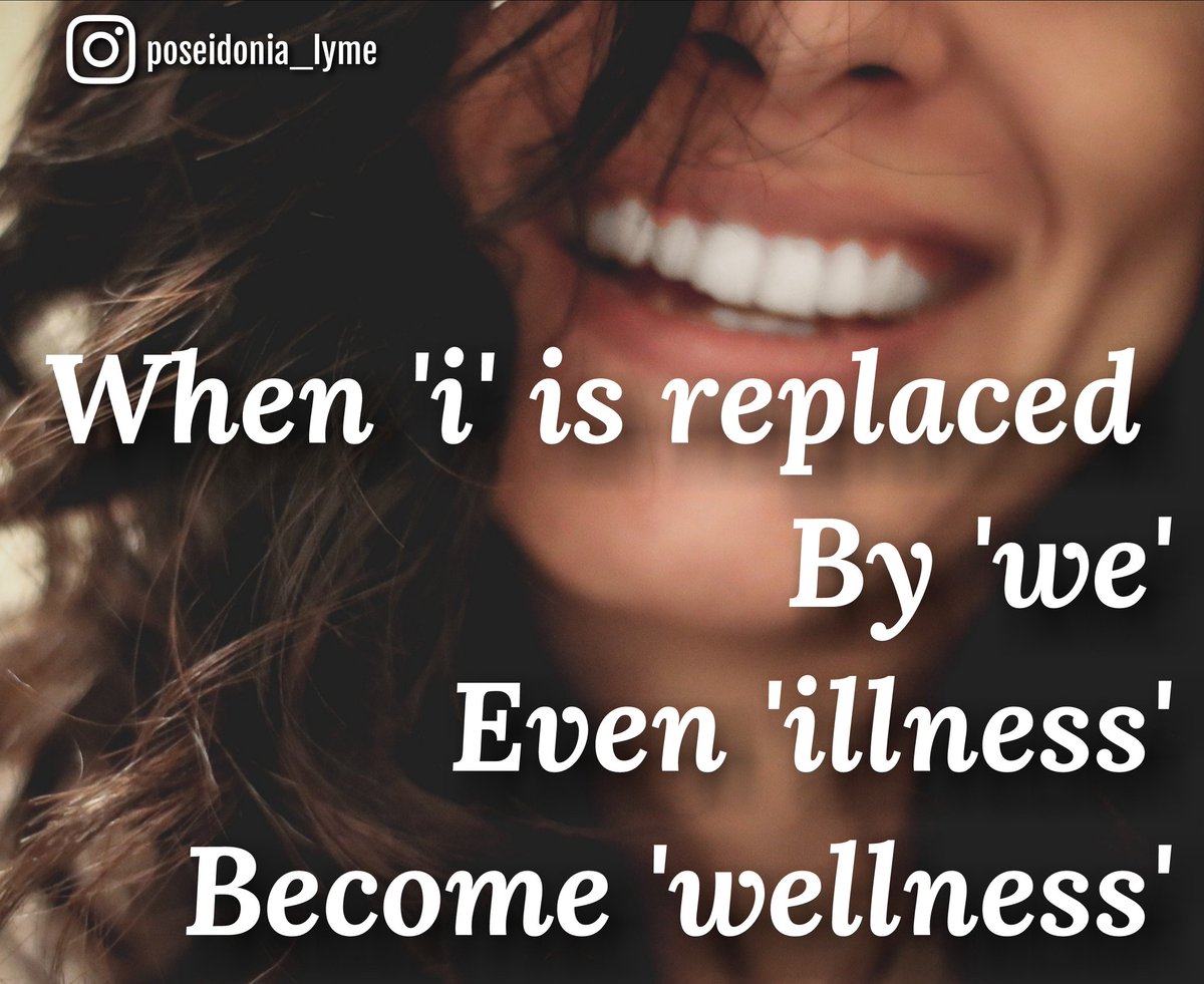 Let's begin the week with positive thoughts 💚💚💚
#wecare #poseidonia_lyme #lyme #lymewarrior #lymedisease #chronicillness #chroniclymedisease