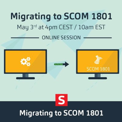 Savision's tweet photo. #SCOM1801 is here! Sign up for our webinar with Microsoft’s Aditya Goda and @Bob_Cornelissen to learn about #HTML5 Dashboards, Migration Planning, Service Map and Live Maps Integration, and more: https://t.co/dPDqHsxeVz https://t.co/2Sj0JLd8lY