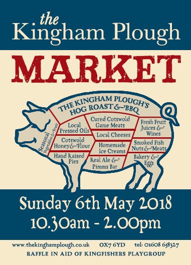 The countdown is on! Don't forget to make a note in your diary for our fantastic Farmer's Market on the 6th May - great food &amp; drink stalls &amp; bars, bouncy castle, live music, face-painting and more! See you there #farmersmarket #localfood #maybankholiday #WhatsOn