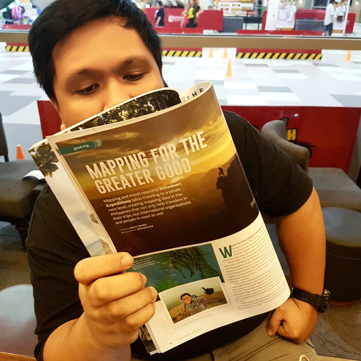 schadow1's tweet photo. Thanks #TravelNow magazine for the feature on #Schadow1Expeditions mapping advocacy for the Philippines #mapPHL #NeverGetLostInPH https://t.co/MUyyGELRX6