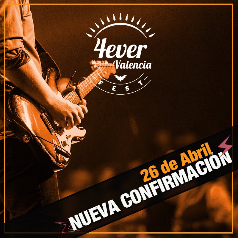 4everValencia's tweet photo. ¡4evers! Atentos porque el próximo jueves anunciamos nuevo artista dentro del cartel de nuestra primera edición.
Si queréis ser los primeros en conocer todos los detalles, no nos perdáis de vista el jueves a partir de las 12;30h.

#4everValenciaFest, mucho más que un #festival. https://t.co/vGPFtRqZqv
