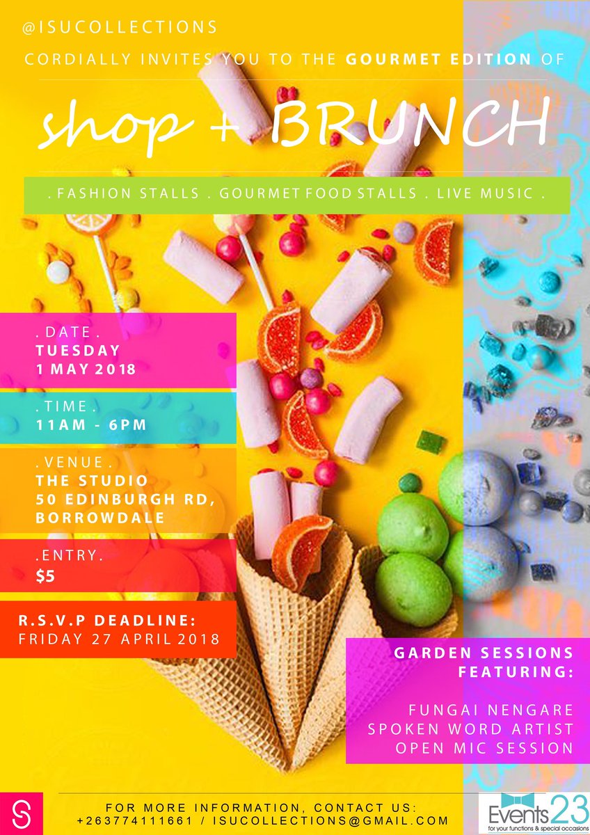 BurgerBoysZW's tweet photo. Event alert: May Day

Tue 1 May, 11am-6pm for shop+BRUNCH @ISUCollections

Come, hang out and get your fix

#BestBurgerInTown https://t.co/kCIHGYUawB