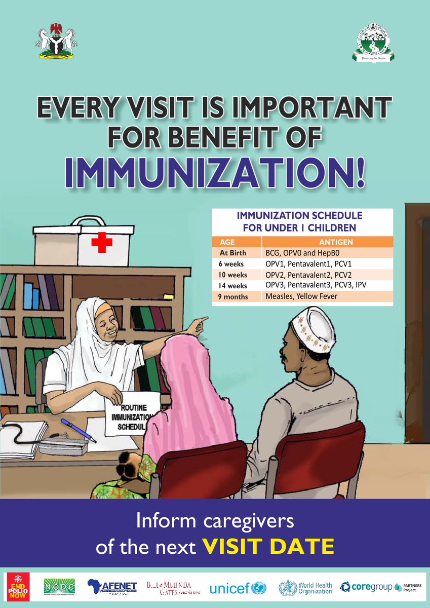 Immunization Chart For Babies In Nigeria